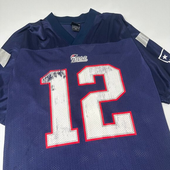 Reebok New England Patriots NFL Tom Brady Jersey M - Picture 3 of 7
